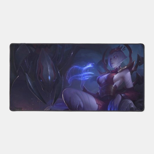 Spider Queen Gaming Desk Mat | Dark Magic Desk Mat (Voorkant)