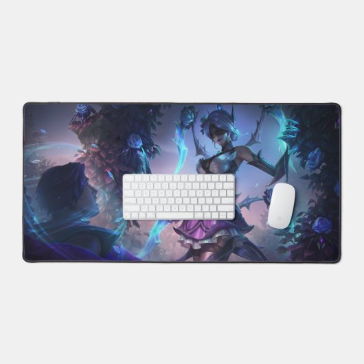 Spider Queen Gaming Desk Mat | Dark Magic Desk Mat (Keyboard & Muis)