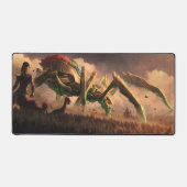 Spider Queen Gaming Desk Mat | Dark Magic Desk Mat (Voorkant)