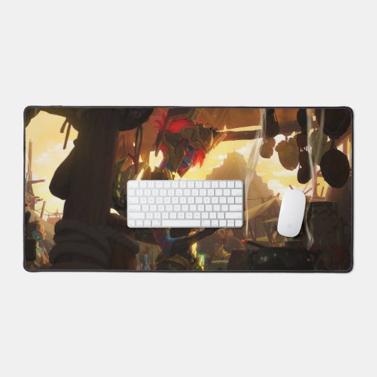 Spider Queen Gaming Desk Mat | Dark Magic Desk Mat (Keyboard & Muis)