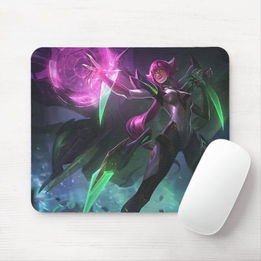 Spider Queen Gaming Mousepad | Gotisch thema ontwe Muismat (Met muis)