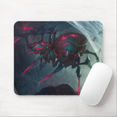 Spider Queen Gaming Mousepad | Gotisch thema ontwe Muismat (Met muis)