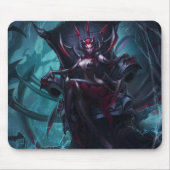 Spider Queen Gaming Mousepad | Gotisch thema ontwe Muismat (Voorkant)