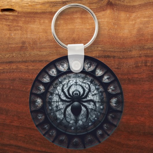 Spider Queen Keychain (Achterkant)