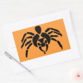 Spider Rechthoekige Sticker (Envelop)
