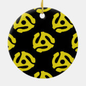 Spider Record Adapter Keramisch Ornament (Achterkant)