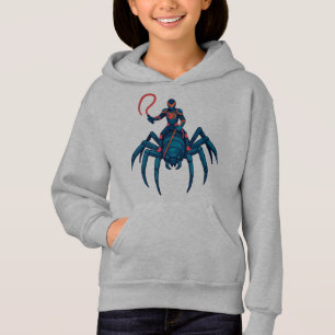 Spider Rider Hoodie – Neon Actie Cartoon