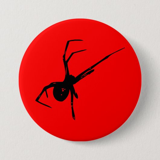 Spider Ronde Button 7,6 Cm (Voorkant)