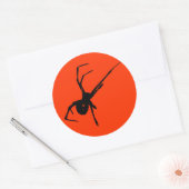 Spider Ronde Sticker (Envelop)