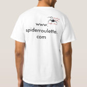 Spider Roulette T T-shirt (Achterkant)
