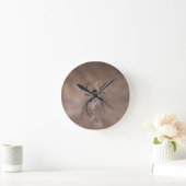 Spider Round Wall klok (Huis)