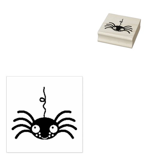 Spider Rubberstempel (Gestempeld)