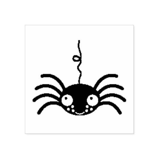 Spider Rubberstempel (Afrduk)
