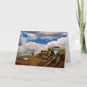 Spider Science-Fiction Collage Kaart (Voorkant)