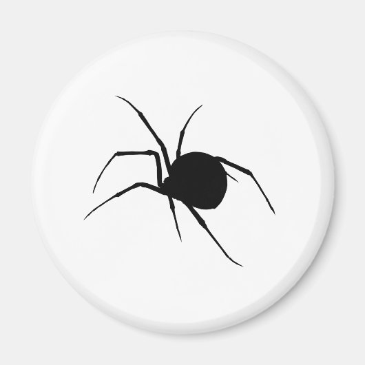Spider Silhouette Magneet (Voorkant)