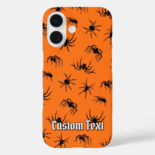 Spider Silhouettes Pattern Case-Mate iPhone Case (Achterkant)
