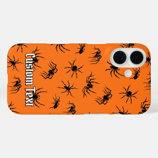 Spider Silhouettes Pattern Case-Mate iPhone Case (Achterkant (horizontaal))