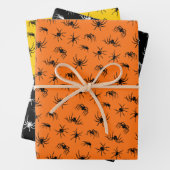 Spider Silhouettes Pattern Inpakpapier Vel (In situ)