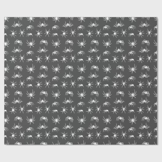 Spider Silhouettes Pattern-pakpapier Cadeaupapier (Vlak)