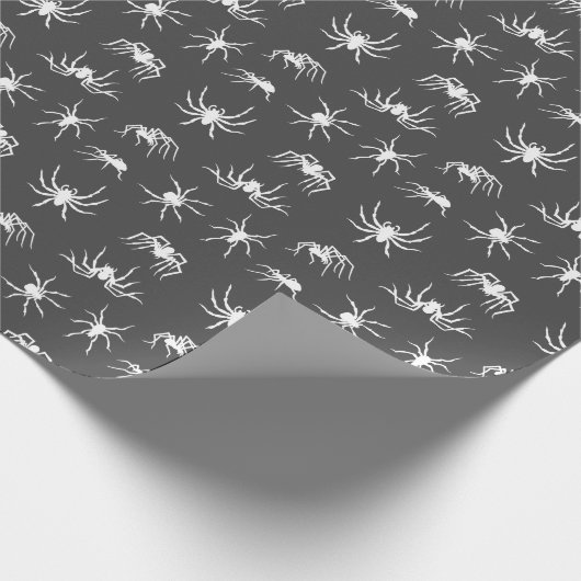 Spider Silhouettes Pattern-pakpapier Cadeaupapier (Hoek)