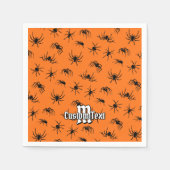 Spider Silhouettes Pattern Servet (Voorkant)