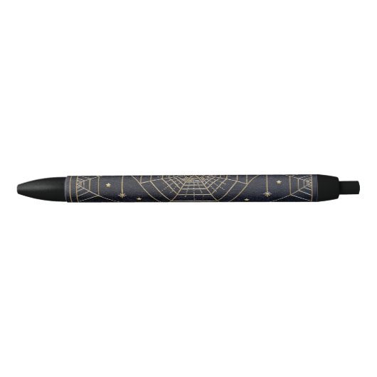 Spider Silk Stars Book Zwarte Inkt Pen (Voorkant)