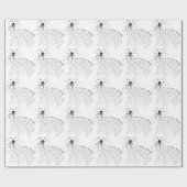 Spider & Spider web Ontwerp van insecten Cadeaupapier (Vlak)