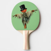 Spider Spin: Halloween-thema Ping Pong Paddle Tafeltennisbatje (Voorkant)