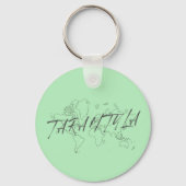 Spider Spirit – Bold Nature-Inspired Design Sleutelhanger (Voorkant)