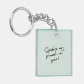 Spider Spirit – Bold Nature-Inspired Design Watch Sleutelhanger (Voorkant Links)