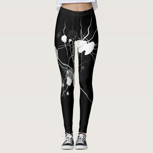 Spider Splatter Leggings (Voorkant)