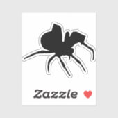 Spider Spooky Halloween Sticker (Vel)