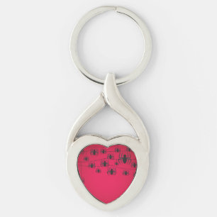 Spider string sleutelhanger