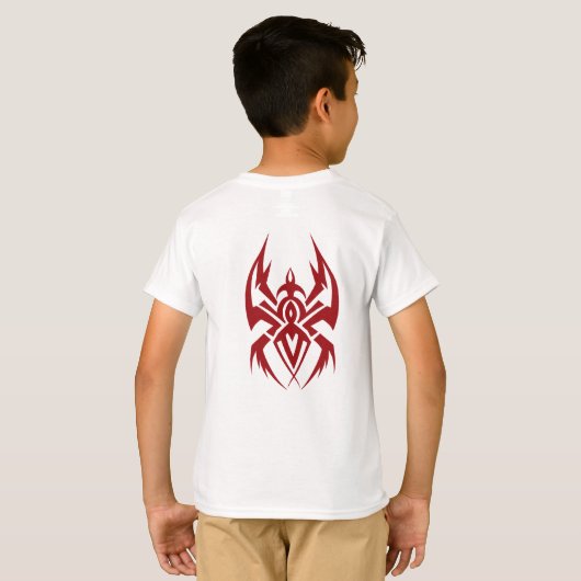 Spider T-shirt (Achterkant volledig)