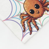 Spider Tarantula Schattige Kawaii Pattern Fleece Deken (Hoek)