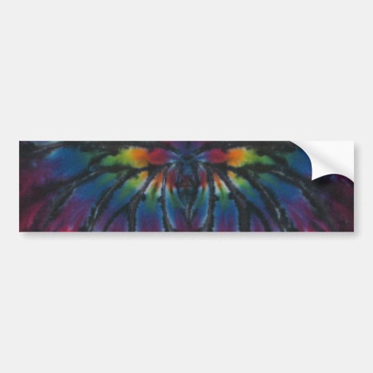 Spider Tie Dye Sticker (Voorkant)