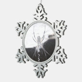 Spider Tin Sneeuwvlok Ornament (Rechts)