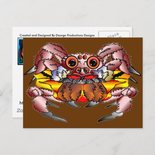 Spider Totem Briefkaart (Voorkant / Achterkant)