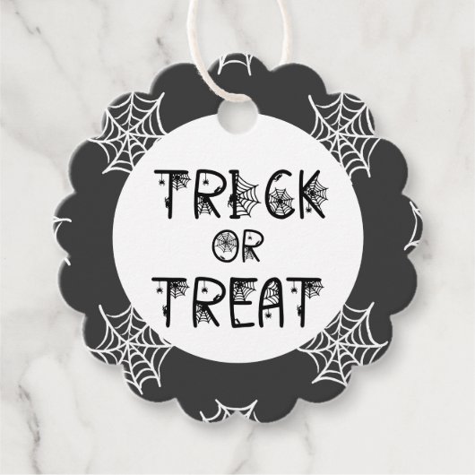 Spider Trick or treat Label (Voorkant)