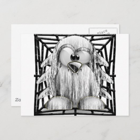 Spider Tux Briefkaart (Voorkant / Achterkant)