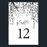Spider & Twigs Halloween - Wit Kaart<br><div class="desc">Kleed je bruiloft- of feesttafels aan met je Spider & Twigs Halloween Tafelnummer Kaarten.</div>