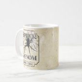 Spider Venom - Donkere Gotische Humor Koffiemok (Voorkant links)