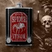 Spider Venom Glitter Halloween Heupfles