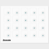 Spider Vierkante Sticker (Vel)