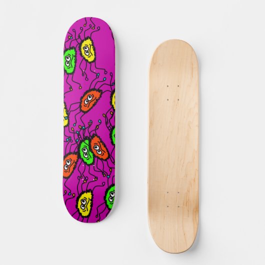 Spider Wallpaper Skateboard (Voorkant)
