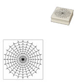 Spider Web Art-stempel Rubberstempel (Gestempeld)