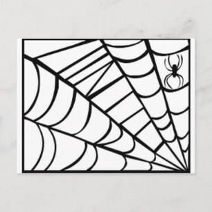 Spider Web Briefkaart