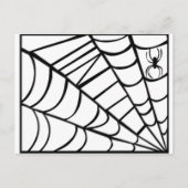 Spider Web Briefkaart (Voorkant)