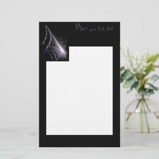 Spider Web Briefpapier (Staand voorkant)