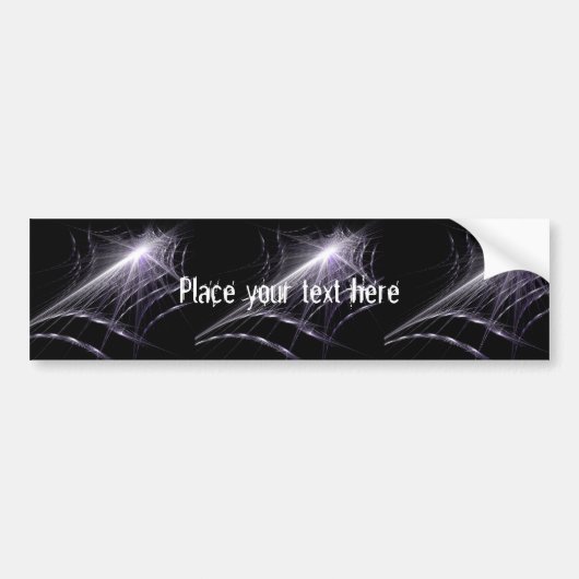 Spider Web Bumpersticker (Voorkant)